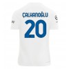 Inter Milan Hakan Calhanoglu #20 Bortatröja 2023-24 Korta ärmar